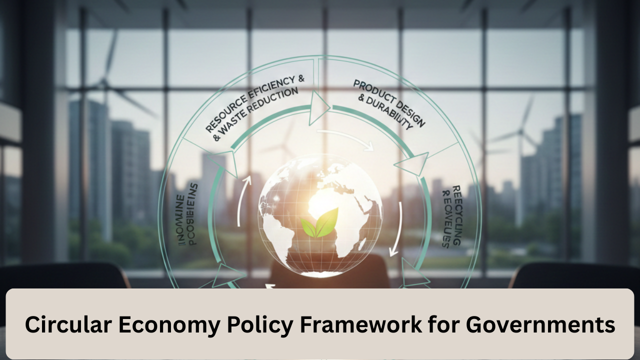 Circular Economy Policy Framework for Governments