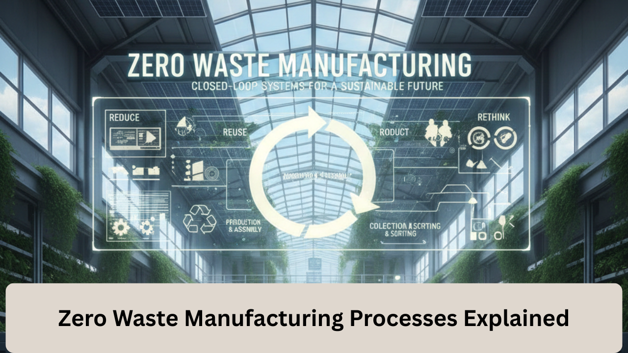 Zero Waste Manufacturing Processes Explained