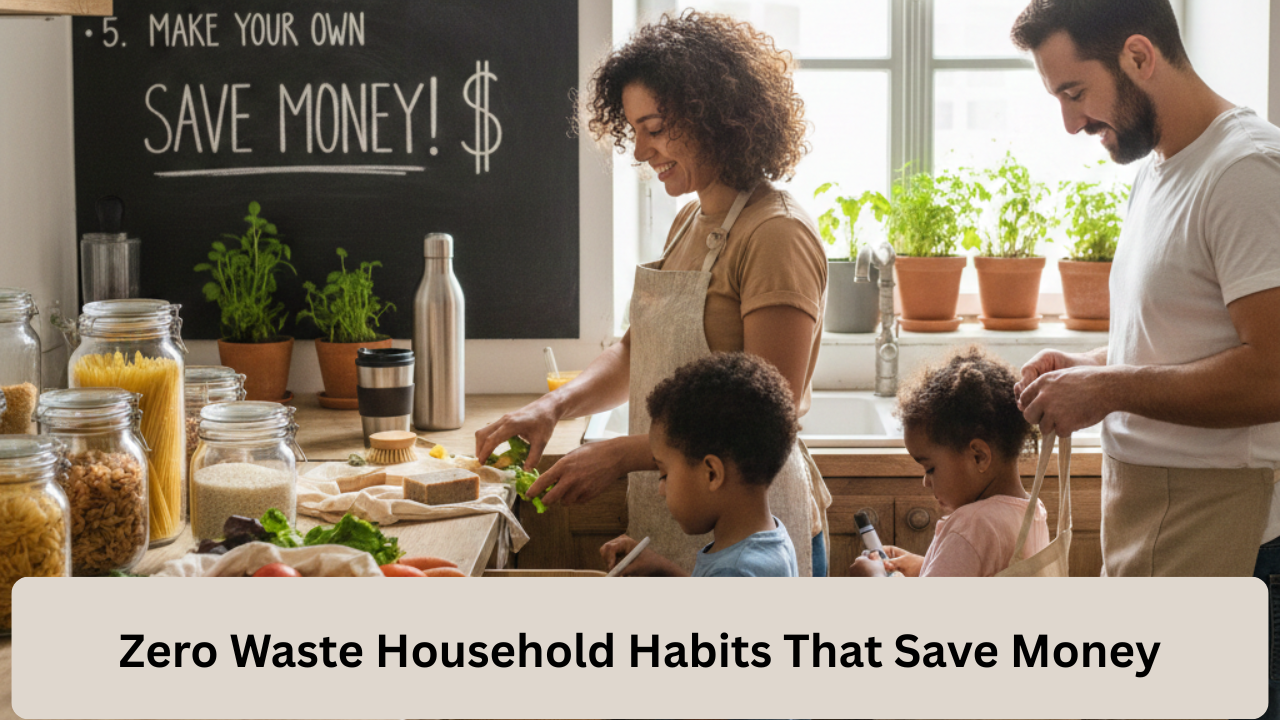 Zero Waste Household Habits That Save Money
