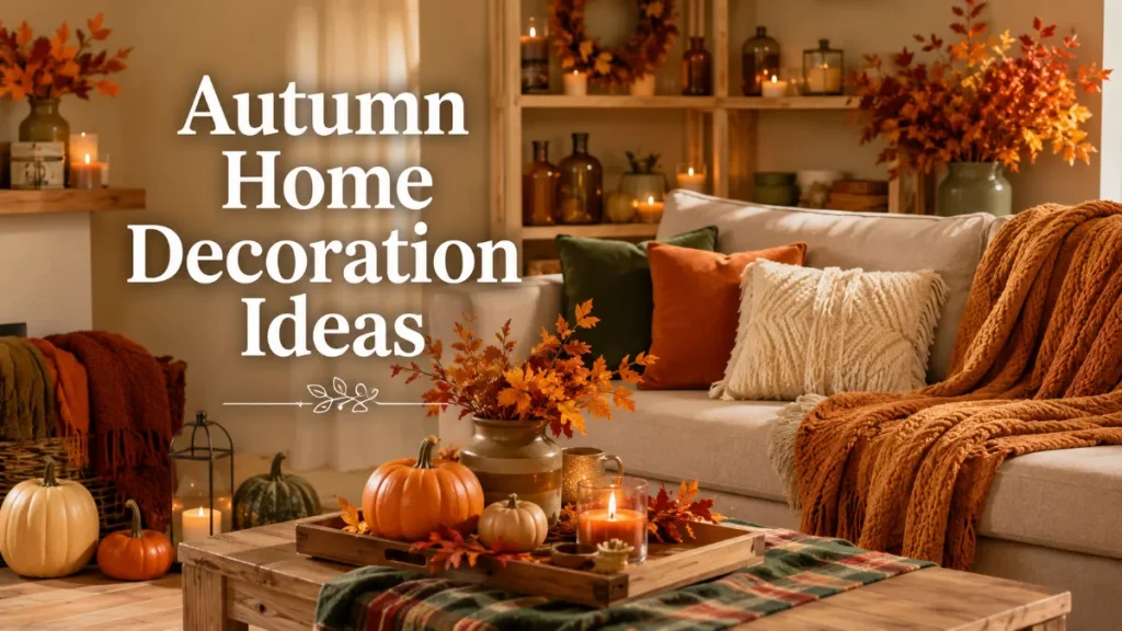 Autumn Home Decoration Ideas
