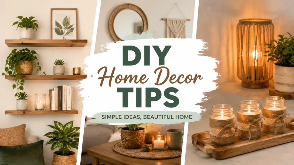 DIY Home Decor Tips