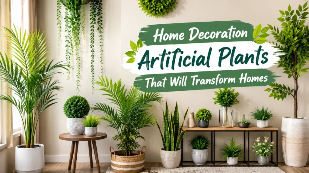 Home Decoration Artificial Plants That Will Transform Homes