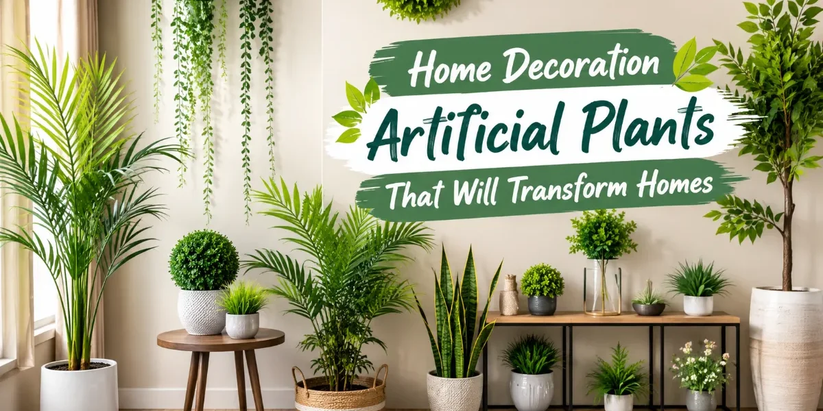 Home Decoration Artificial Plants That Will Transform Homes