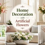 Home Decoration with Artificial Flowers: 25 Elegant Ideas for Every Room