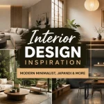 Interior Design Inspiration for 2026: Modern Minimalist, Japandi & More