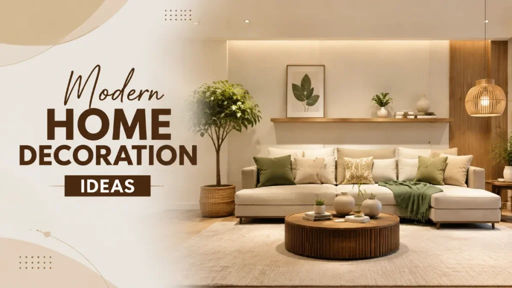Modern Home Decoration Ideas